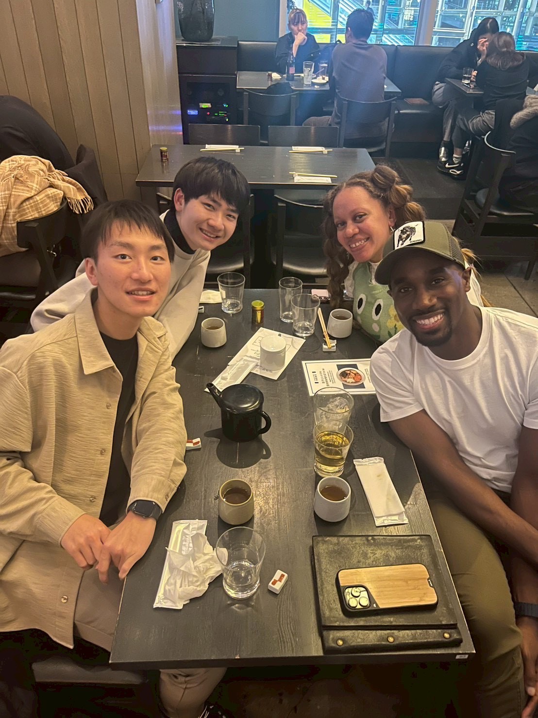 Cultural exchange moment